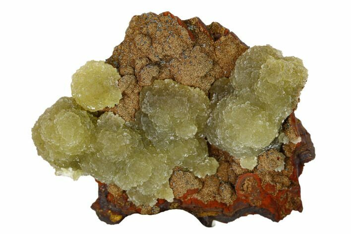 Yellow-Green Austinite Crystal Formation - Durango, Mexico #154721